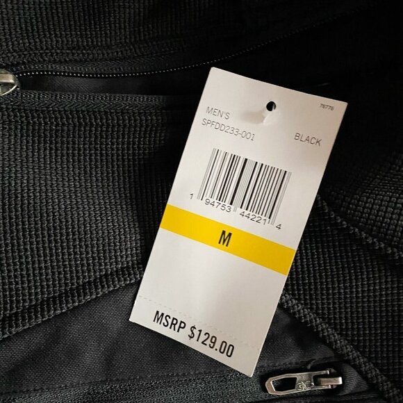 Spyder Men's Black Full Zip Long Sleev JAcket M - Picture 6 of 7